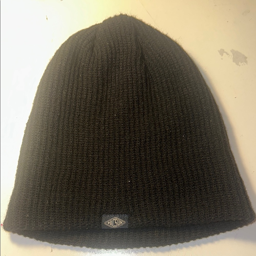 PacSun Black Knit Beanie